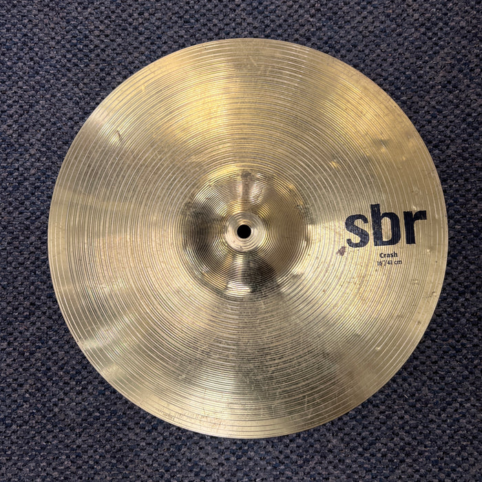 USED Sabian SBR Crash Cymbal 16"