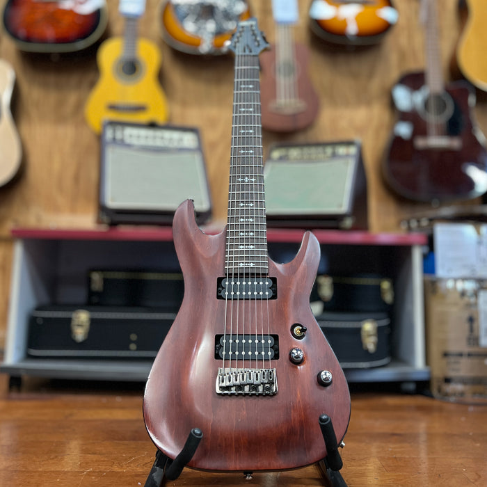 USED Schecter Diamond Series Omen 8-string Guitar, Walnut