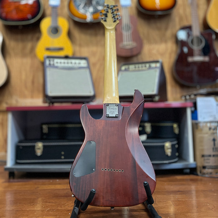 USED Schecter Diamond Series Omen 8-string Guitar, Walnut