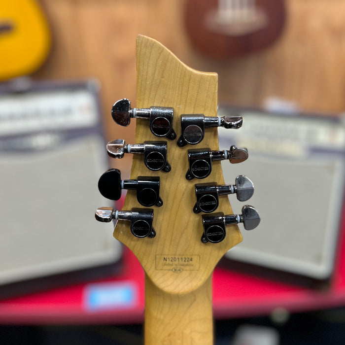 USED Schecter Diamond Series Omen 8-string Guitar, Walnut