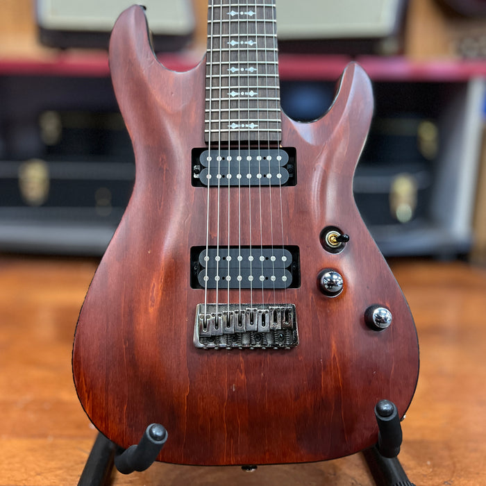 USED Schecter Diamond Series Omen 8-string Guitar, Walnut