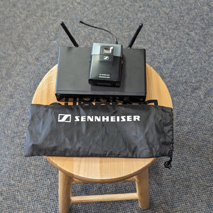 USED Sennheiser EM-XSW2 Wireless Lapel Microphone System, Range A