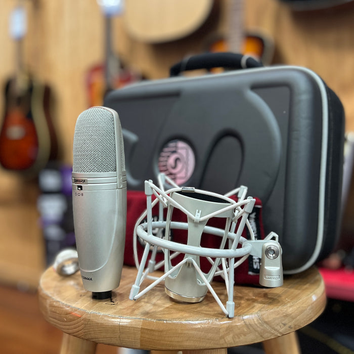 USED Shure KSM44A Large-diaphragm Condenser Microphone w/ Case and Stand Mounts
