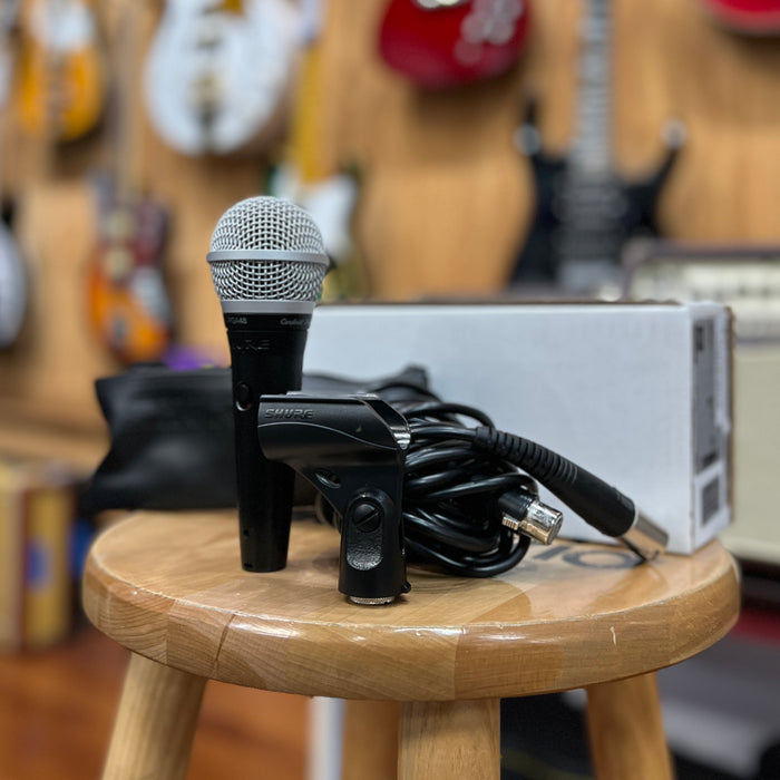 USED Shure PG48 Dynamic Microphone w/ XLR Cable