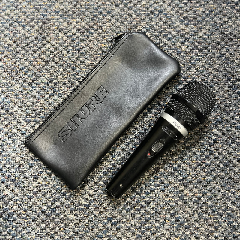 USED Shure PGA48 Microphone w/ pouch and clip