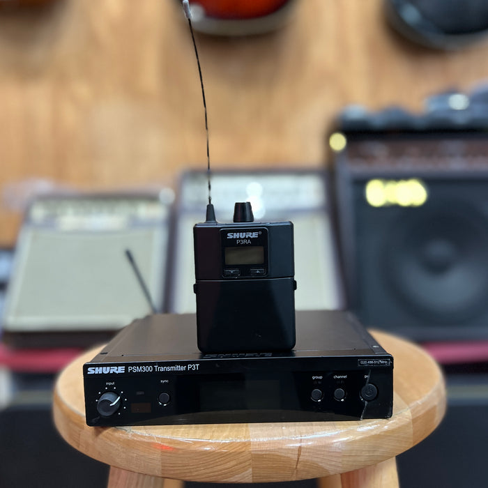 USED Shure PSM300 Wireless In-Ear Monitor System w/ P3RA Receiver
