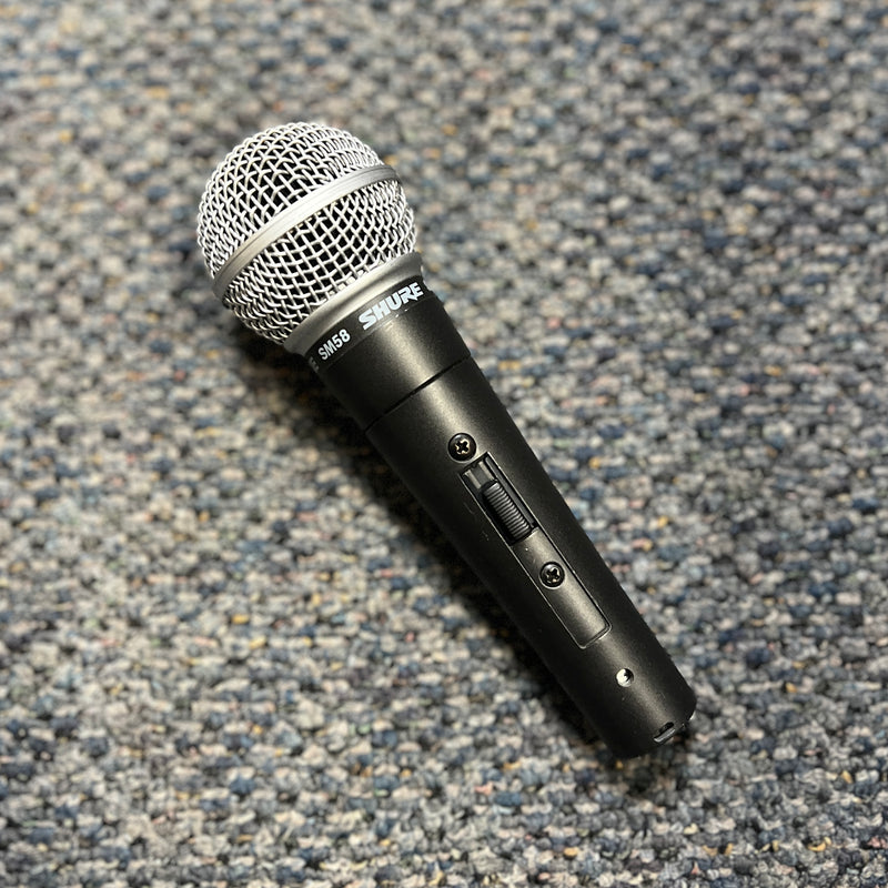 USED Shure SM58S Dynamic Microphone w/ switch