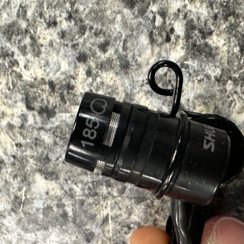 USED Shure WL185 Standard Lavalier Microphone (TA4F Connector)