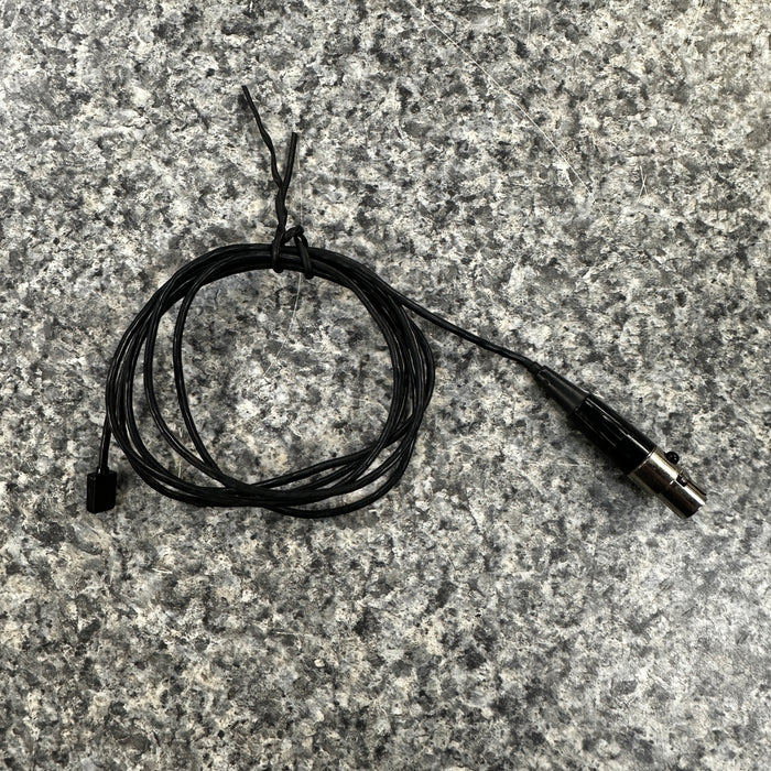 USED Shure WL93 Subminiature Omnidirectional Lavalier Microphone with 4' Cable and TA4F Connector (Black)