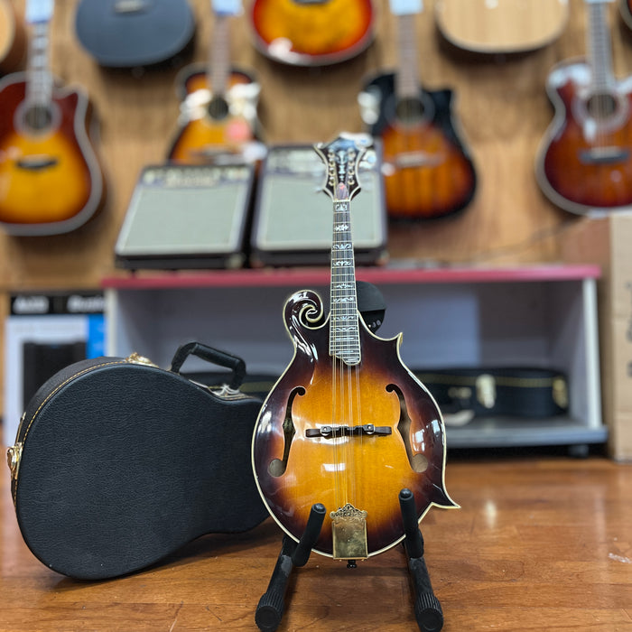 USED Sigma SM-65 F-Style Mandolin w/ Case, Sunburst