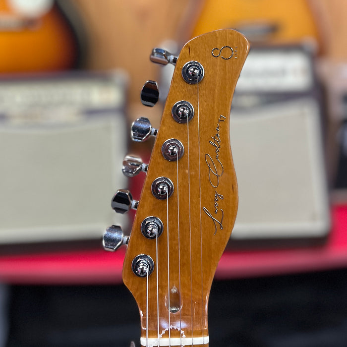 USED Sire Larry Carlton T7 New Gen Electric Guitar, 3-tone Sunburst w/ Road Runner Gig Bag