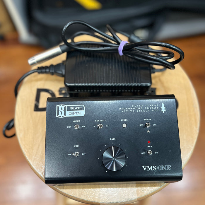 USED Slate Digital VMS-ONE Ultra Linear Single-Channel Microphone Preamp