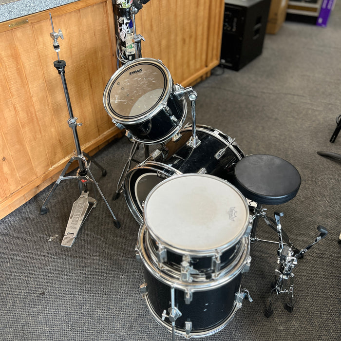 USED Sound Percussion 4-Piece Drum Set w/ Hardware