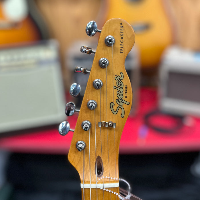 USED Squier 40th Anniversary Telecaster Vintage Edition Electric Guitar Satin Mocha