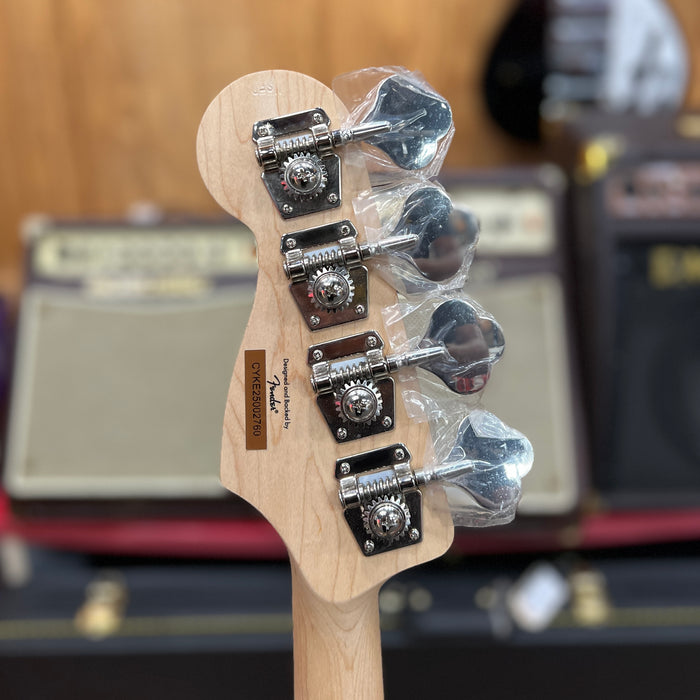 USED Squier Affinity Jaguar Electric Bass H, Laurel Neck, Charcoal Frost Metallic