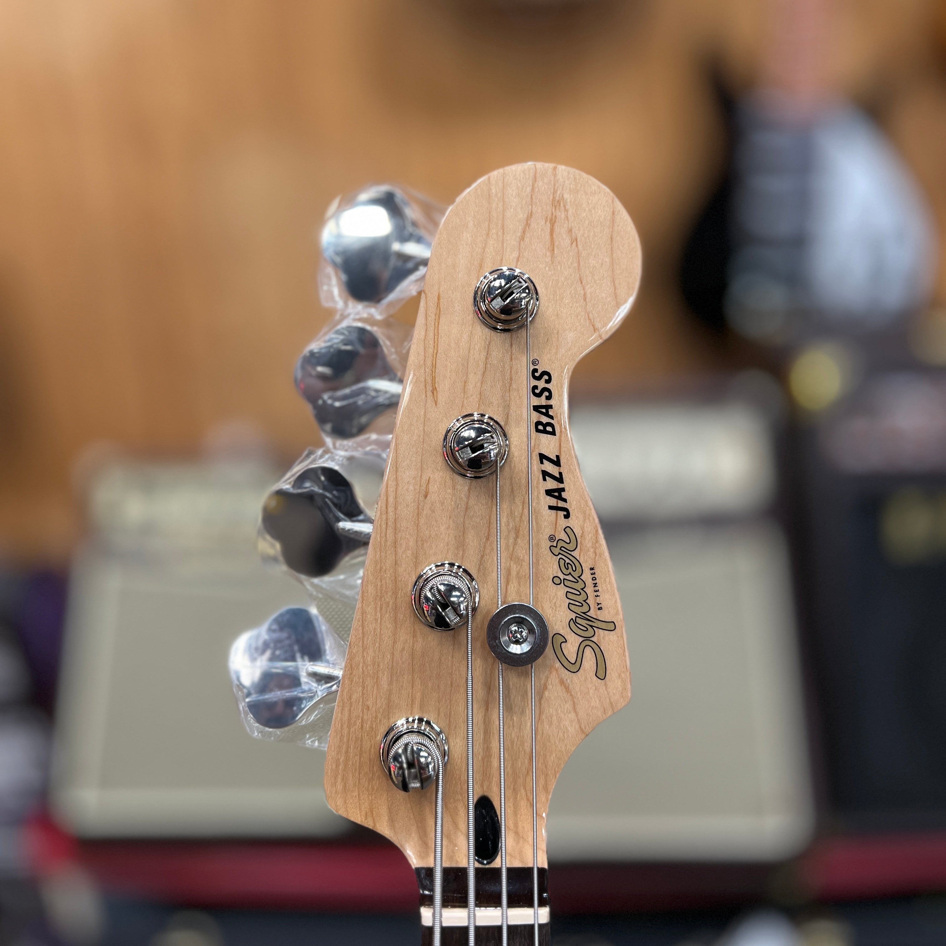 USED Squier Affinity Series Active Jazz Bass, Charcoal Frost
