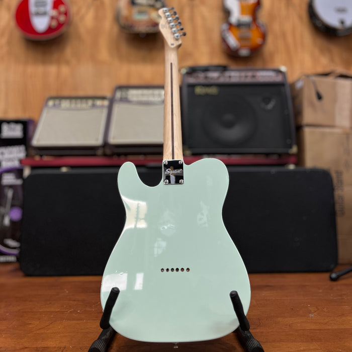 USED Squier Affinity Series Telecaster Electric Guitar, Seafoam Green