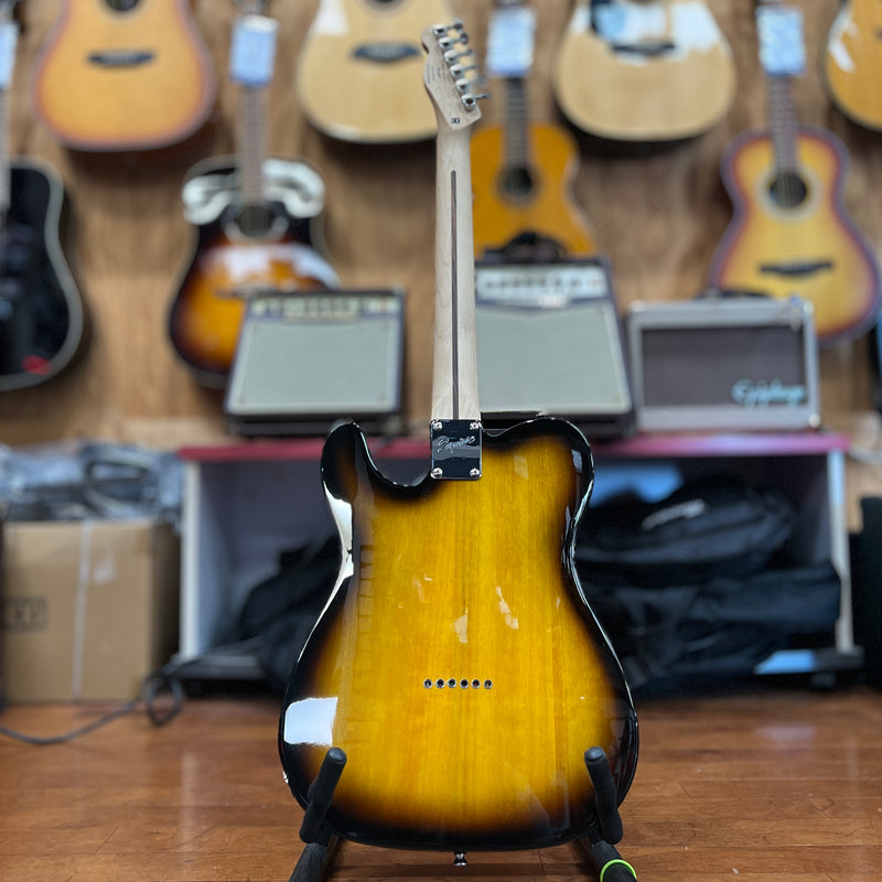 USED Squier Affinity Series Telecaster Electric Guitar, Sunburst