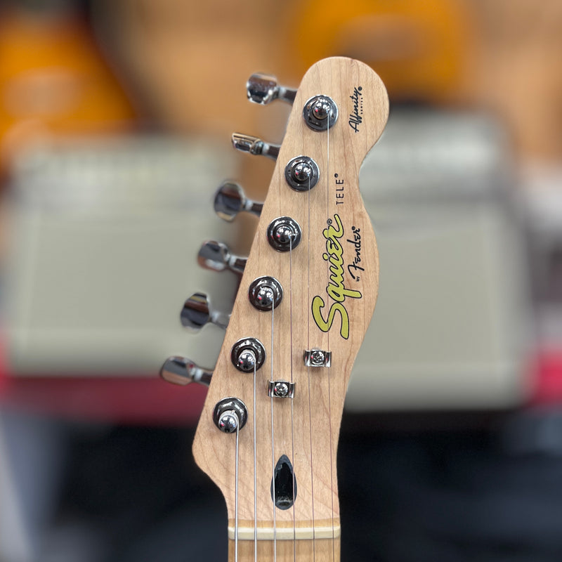 USED Squier Affinity Series Telecaster Electric Guitar, Sunburst