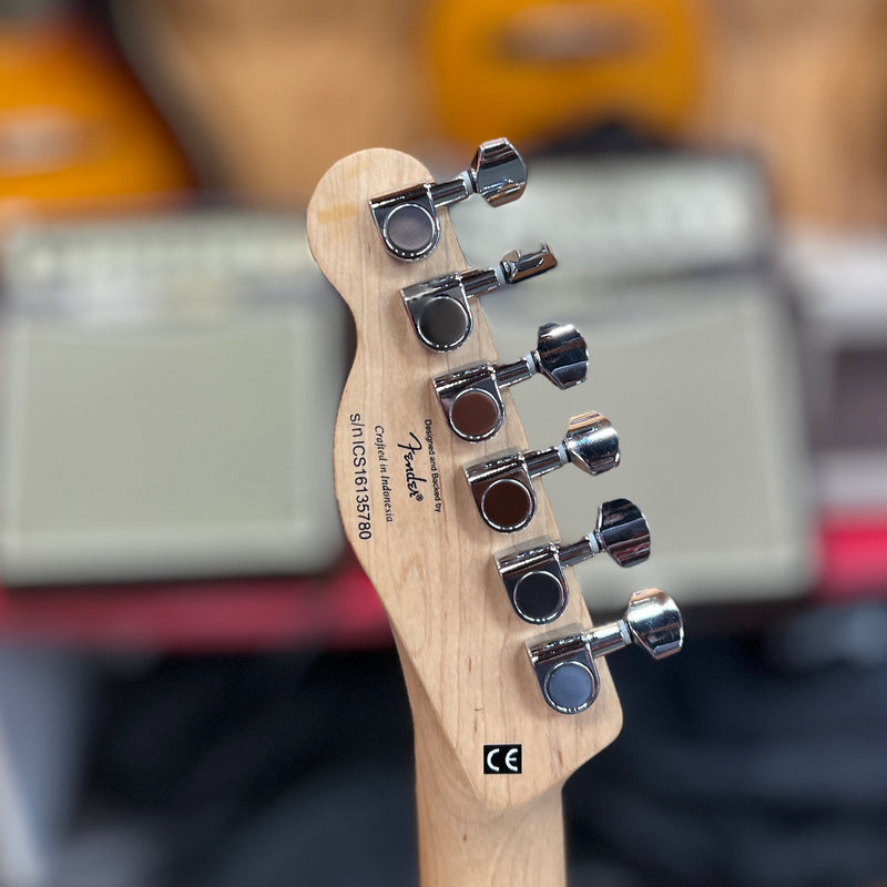 USED Squier Affinity Series Telecaster Electric Guitar, Sunburst