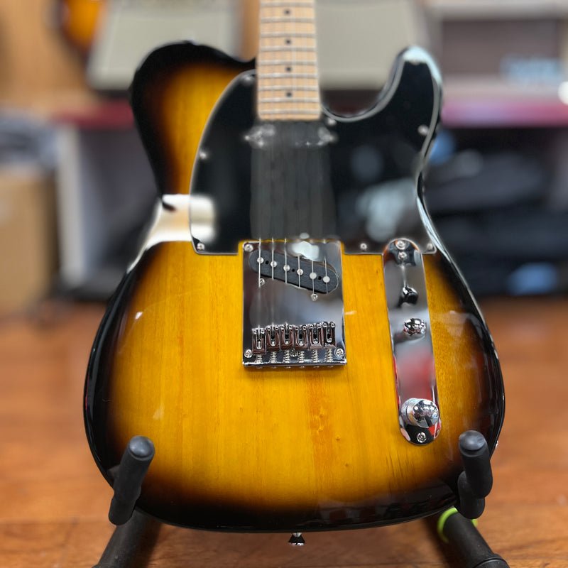 USED Squier Affinity Series Telecaster Electric Guitar, Sunburst