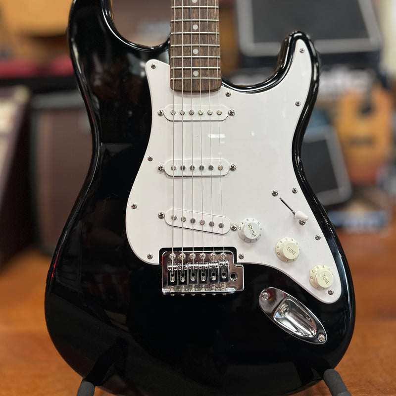 USED Squier Affinity Stratocaster Electric Guitar, Black