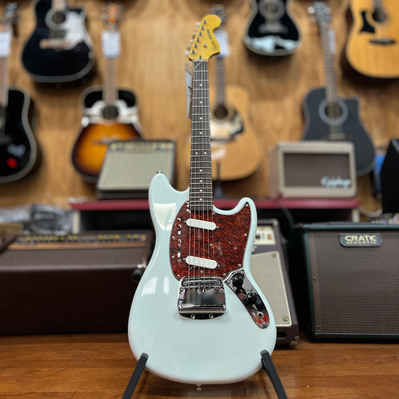 USED Squier Classic Vibe 60's Mustang Electric Guitar, Olympic White