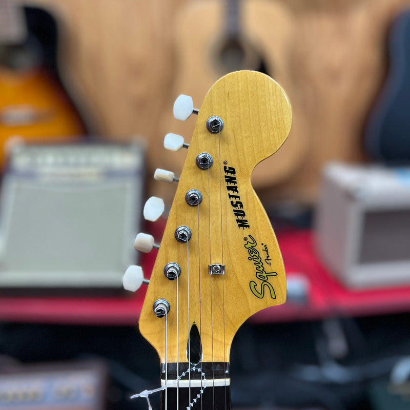 USED Squier Classic Vibe 60's Mustang Electric Guitar, Olympic White