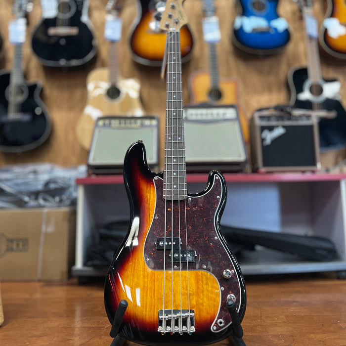 USED Squier Classic Vibe '60s Precision Bass, 3-Tone Sunburst