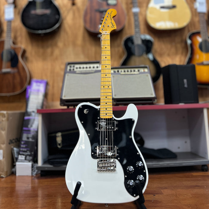 USED Squier Classic Vibe '70s Telecaster Deluxe Electric Guitar, Olympic White