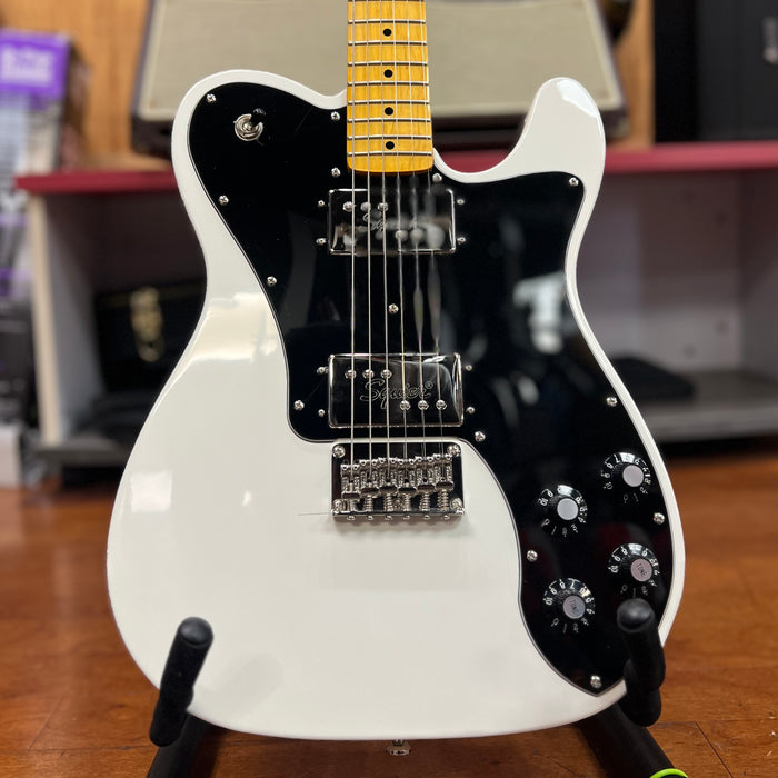 USED Squier Classic Vibe '70s Telecaster Deluxe Electric Guitar, Olympic White