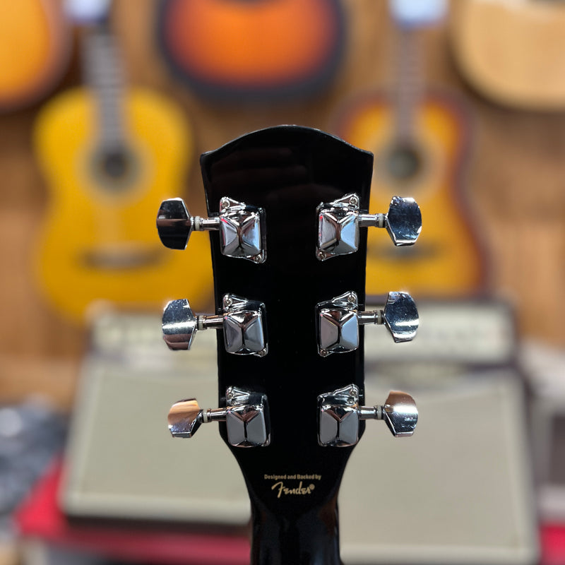 USED Squier Dreadnought Acoustic Guitar w/ Zippered Cover