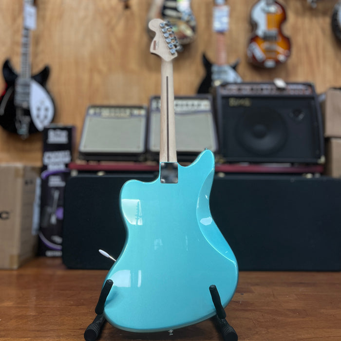 USED Squier Limited Edition Affinity Series Jaguar Electric Guitar, Mystic Seafoam