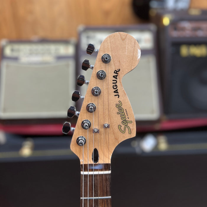 USED Squier Limited Edition Affinity Series Jaguar Electric Guitar, Mystic Seafoam