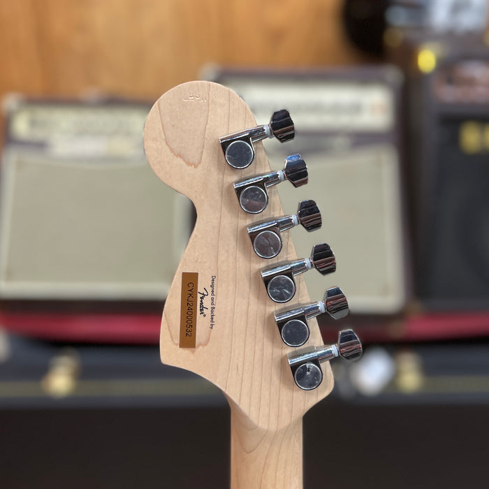 USED Squier Limited Edition Affinity Series Jaguar Electric Guitar, Mystic Seafoam