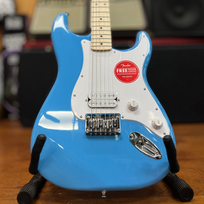 USED Squier Limited Edition Sonic Stratocaster HT H Electric Guitar, California Blue