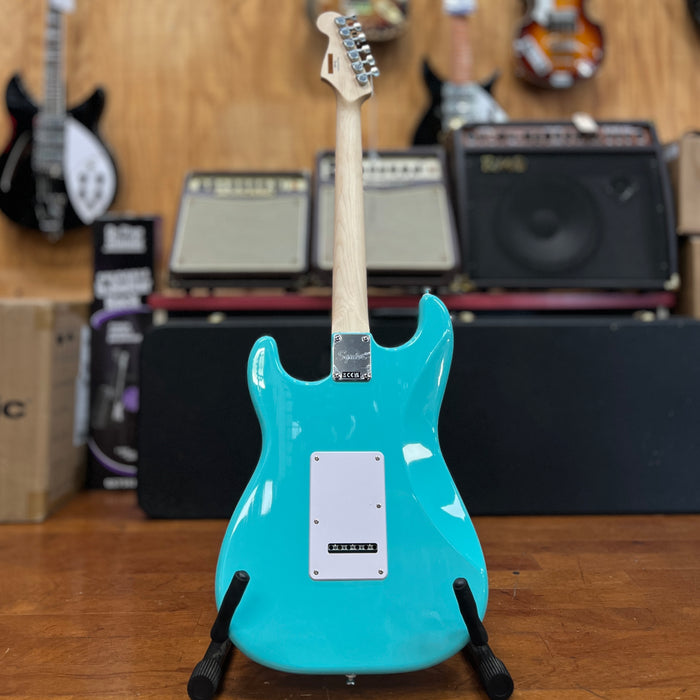 USED Squier Sonic Stratocaster Limited-Edition Electric Guitar Surf Green