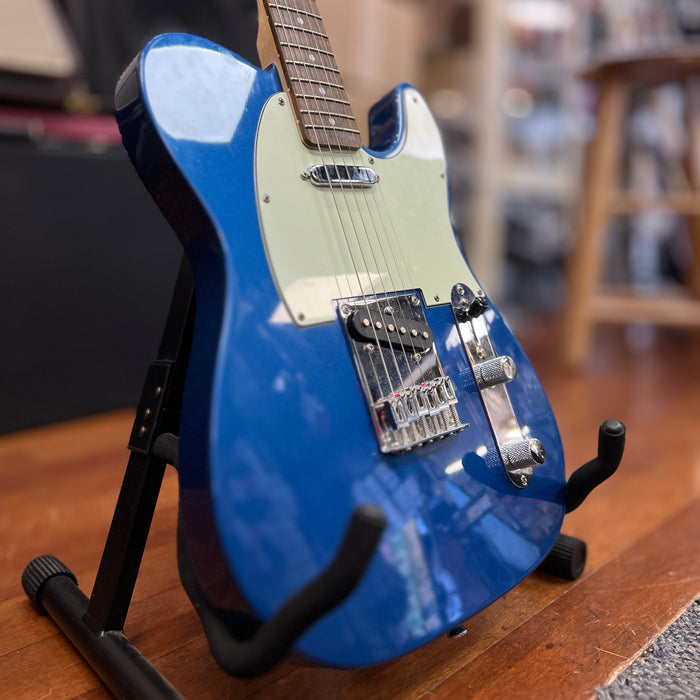 USED Squier Telecaster Electric Guitar, Lake Placid Blue