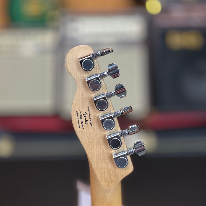 USED Squier Telecaster Electric Guitar, Lake Placid Blue