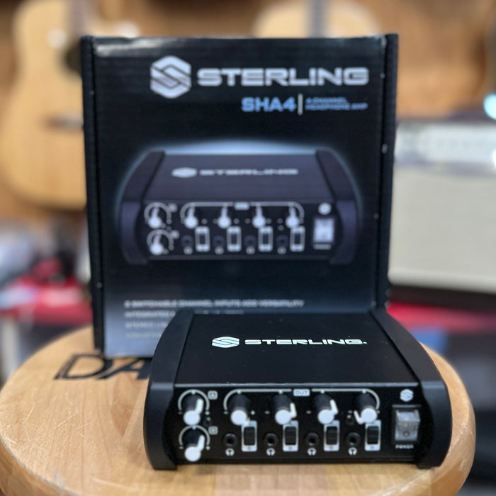 USED Sterling SHA4 4 Ch. Headphone Amp