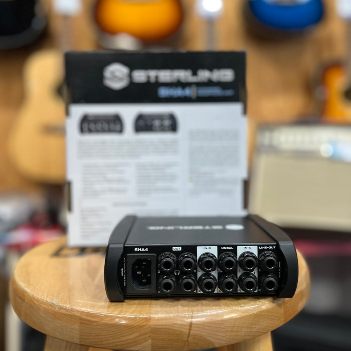 USED Sterling SHA4 4 Ch. Headphone Amp