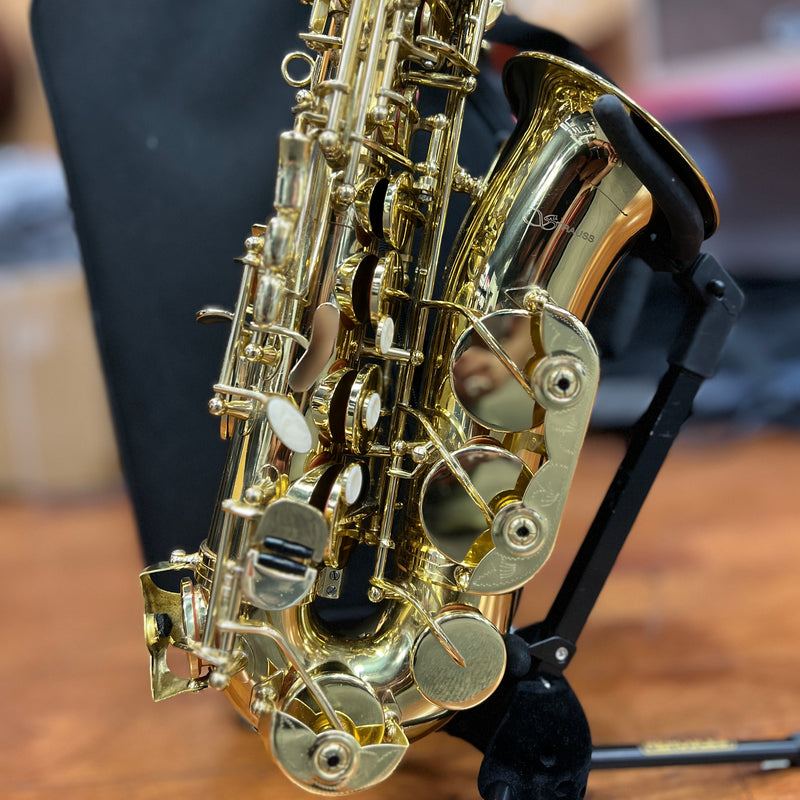 USED Strauss 6117 Student Alto Saxophone Outfit SER # (S018)