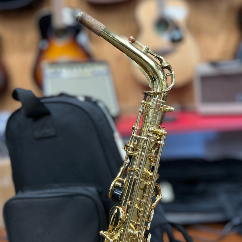 USED Strauss 6117 Student Alto Saxophone Outfit SER # (S018)