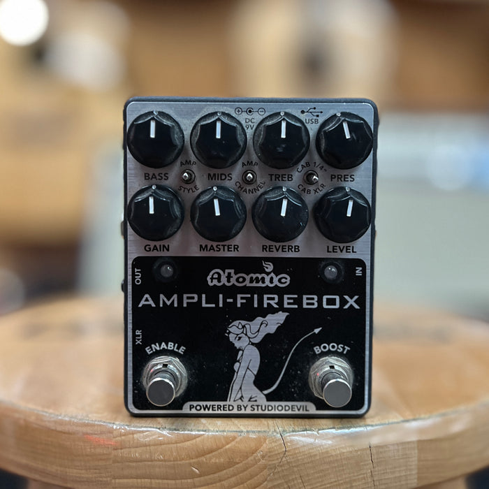 USED Studiodevil Atomic Ampli-Firebox Modeler Pedal
