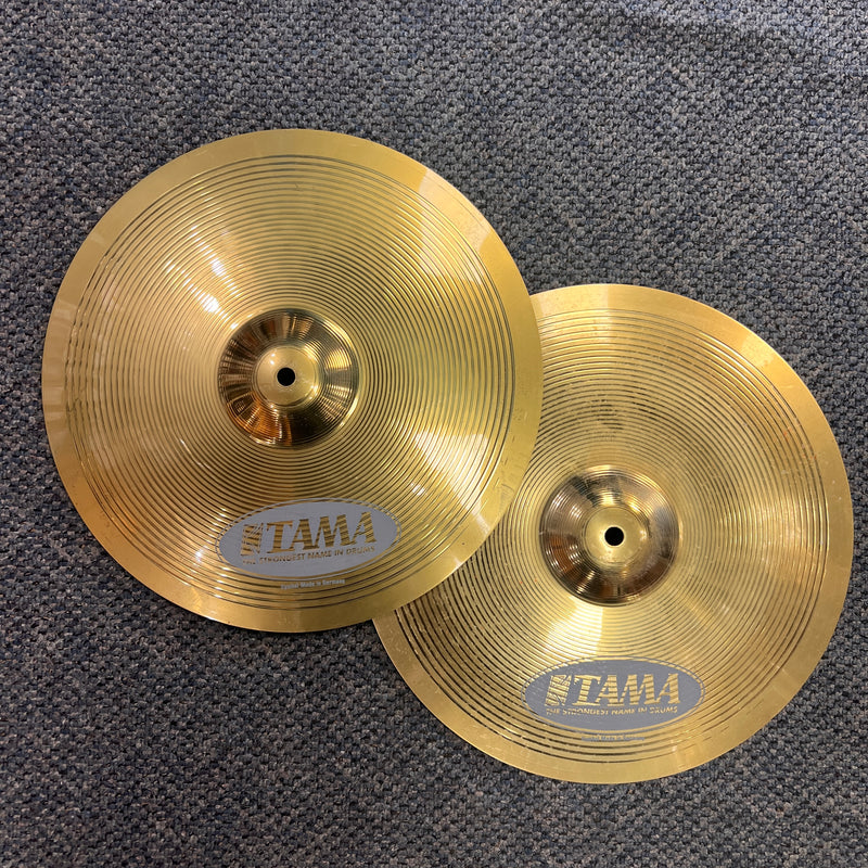 USED TAMA 14" Hi-Hat Cymbal PAIR