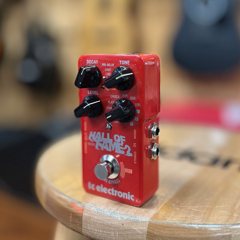 USED TC Electronic Hall Of Fame 2 Reverb Effect Pedal