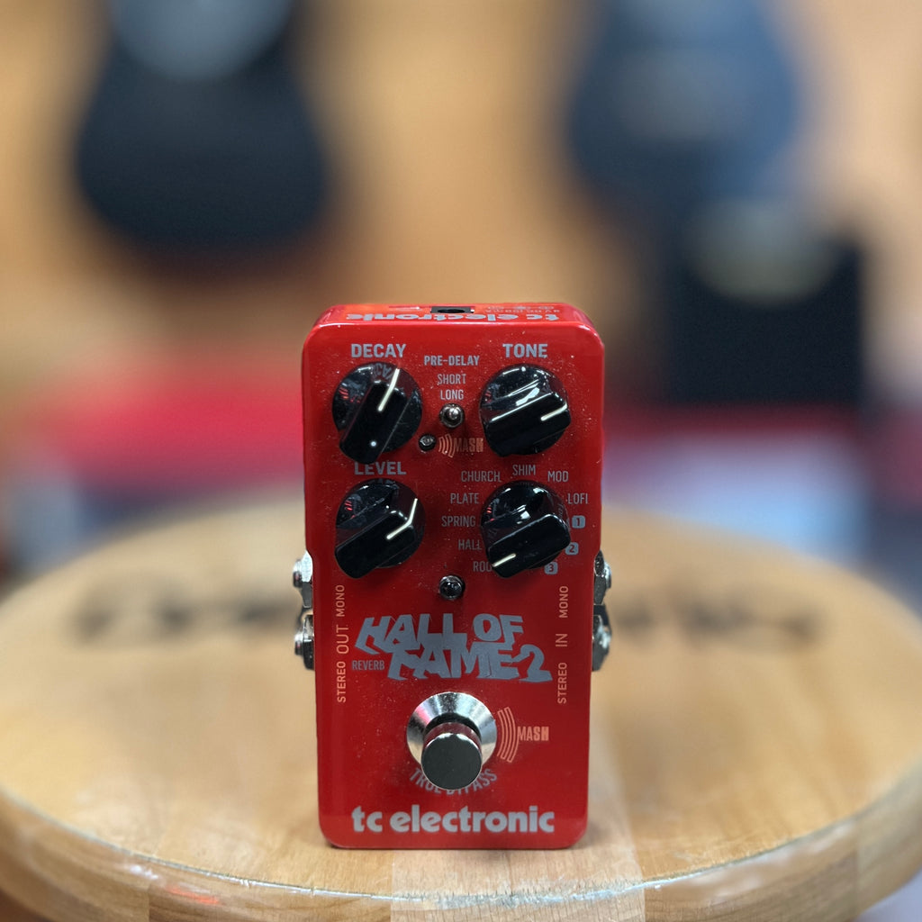 USED TC Electronic Hall Of Fame 2 Reverb Effect Pedal — Dirt Cheep