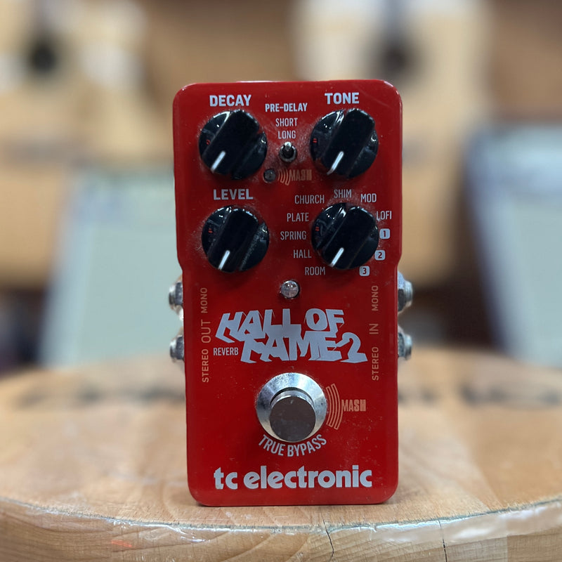 USED TC Electronic Hall of Fame 2 Reverb Pedal