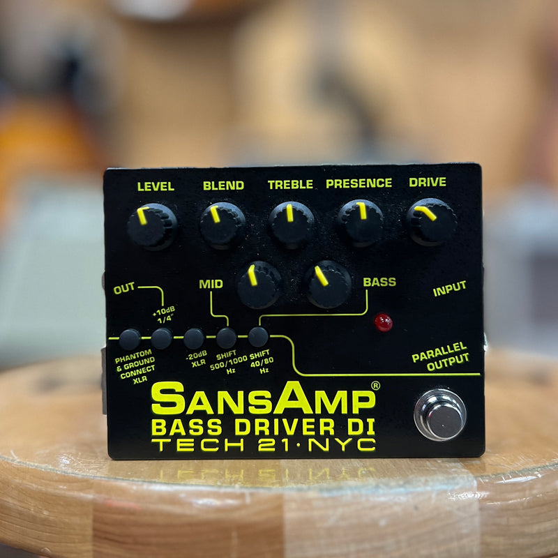 USED TECH 21 Sansamp Bass Driver DI Pedal