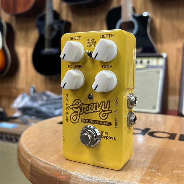 USED T.C Electronic Gravy Tri Chorus & Vibrato Pedal